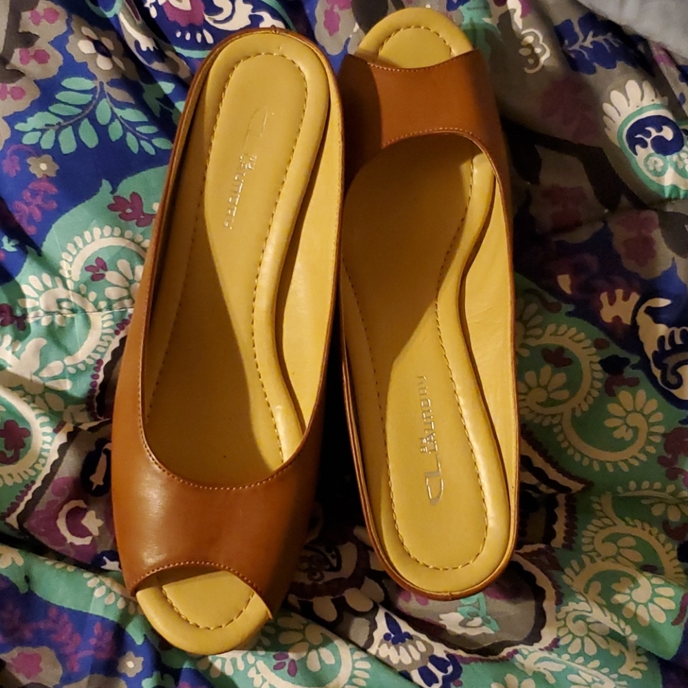 Slip In Platform Wedges - image 2